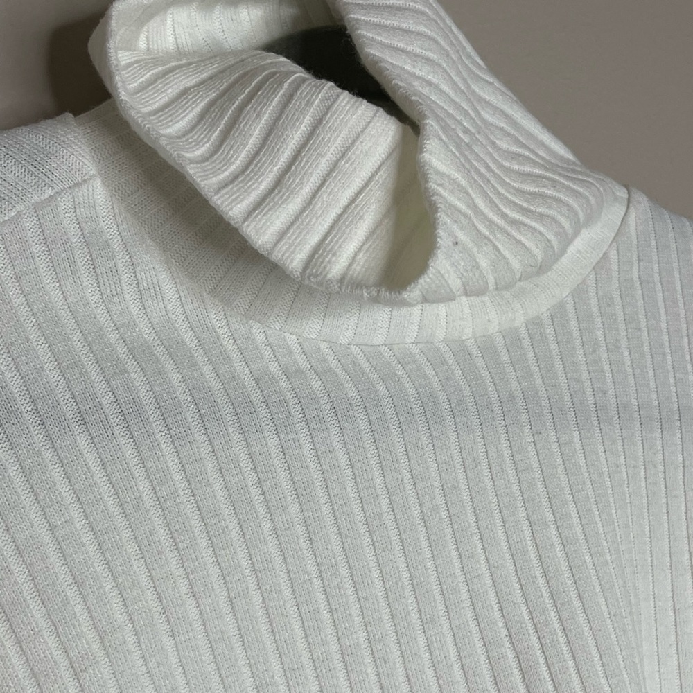Oversized Cropped Turtleneck
